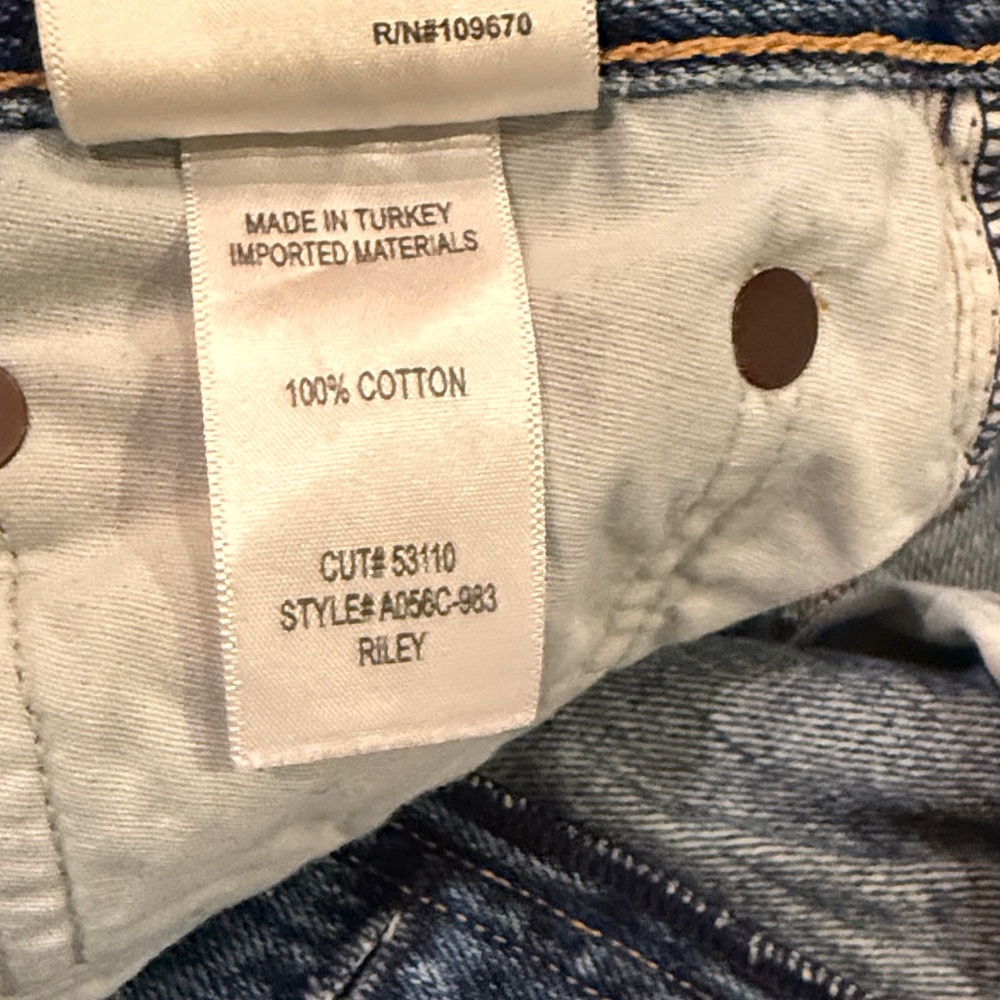AGOLDE Riley High Rise Crop Jeans Size 26. - Picture 9 of 11